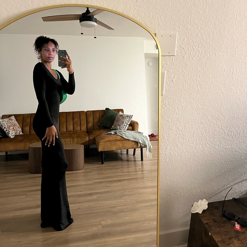 Long Maxi Dress, small size (4) well fitted